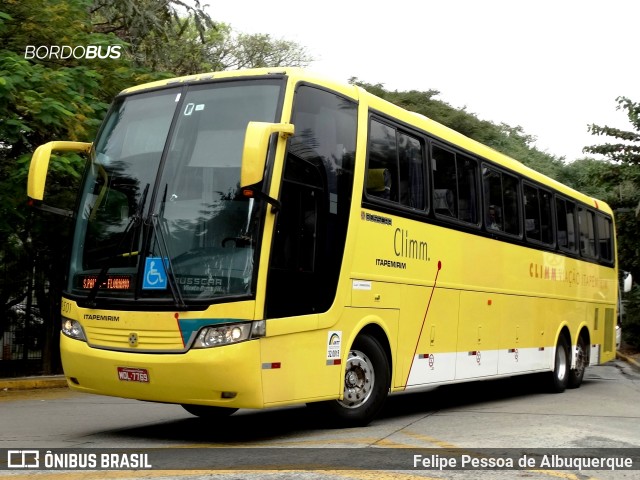 Viação Itapemirim 45501 na cidade de São Paulo, São Paulo, Brasil, por Felipe Pessoa de Albuquerque. Número da foto: #12331956.