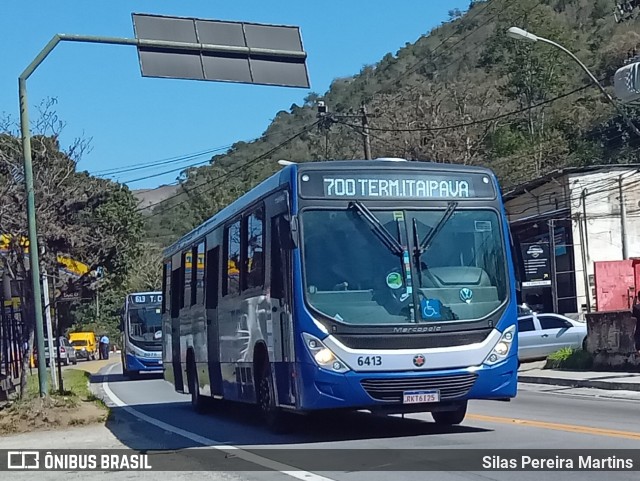 Turb Petrópolis > Turp -Transporte Urbano de Petrópolis 6413 na cidade de Petrópolis, Rio de Janeiro, Brasil, por Silas Pereira Martins. Número da foto: #12332174.