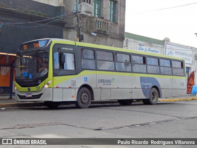 TransPessoal Transportes 722 na cidade de Rio Grande, Rio Grande do Sul, Brasil, por Paulo Ricardo  Rodrigues Villanova. Número da foto: #12331215.