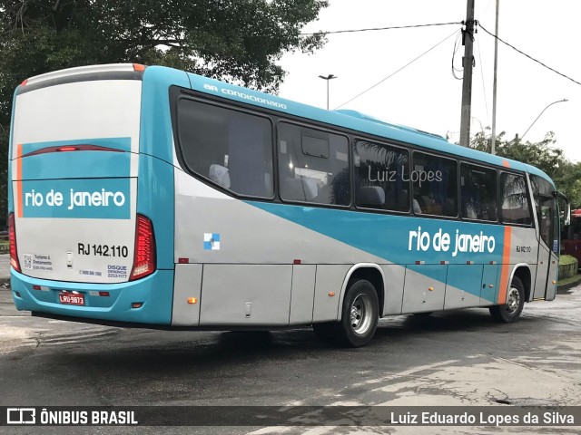 Expresso Rio de Janeiro RJ 142.110 na cidade de Niterói, Rio de Janeiro, Brasil, por Luiz Eduardo Lopes da Silva. Número da foto: #12330479.