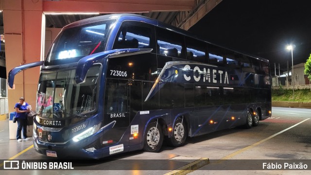 Viação Cometa 723016 na cidade de Ribeirão Preto, São Paulo, Brasil, por Fábio Paixão. Número da foto: #12331421.