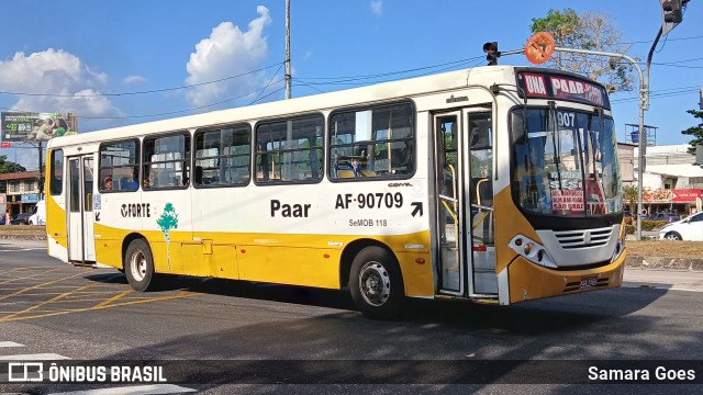Viação Forte AF-90709 na cidade de Belém, Pará, Brasil, por Samara Goes. Número da foto: #12330615.