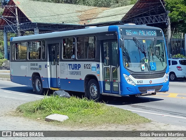 Turb Petrópolis > Turp -Transporte Urbano de Petrópolis 6122 na cidade de Petrópolis, Rio de Janeiro, Brasil, por Silas Pereira Martins. Número da foto: #12332169.