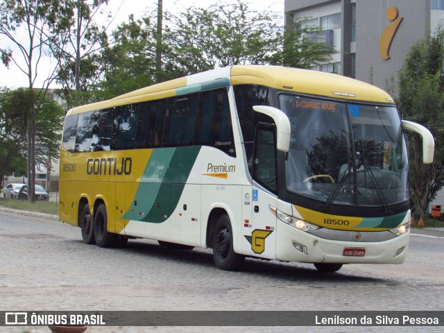 Empresa Gontijo de Transportes 18500 na cidade de Caruaru, Pernambuco, Brasil, por Lenilson da Silva Pessoa. Número da foto: #12331628.
