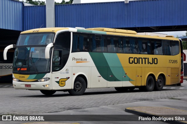 Empresa Gontijo de Transportes 17285 na cidade de Resende, Rio de Janeiro, Brasil, por Flavio Rodrigues Silva. Número da foto: #12331378.
