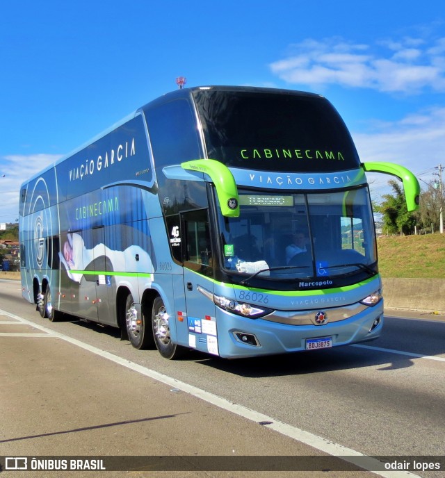 Viação Garcia 86026 na cidade de Caçapava, São Paulo, Brasil, por odair lopes. Número da foto: #12332247.