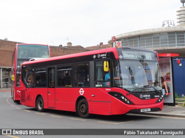 Arriva ENN46 na cidade de Enfield, Greater London, Inglaterra, por Fábio Takahashi Tanniguchi. Número da foto: #12331858.