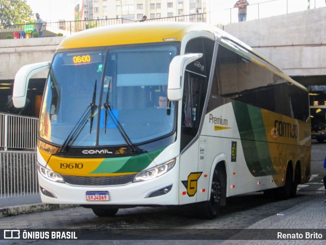 Empresa Gontijo de Transportes 19610 na cidade de Belo Horizonte, Minas Gerais, Brasil, por Renato Brito. Número da foto: #12331010.