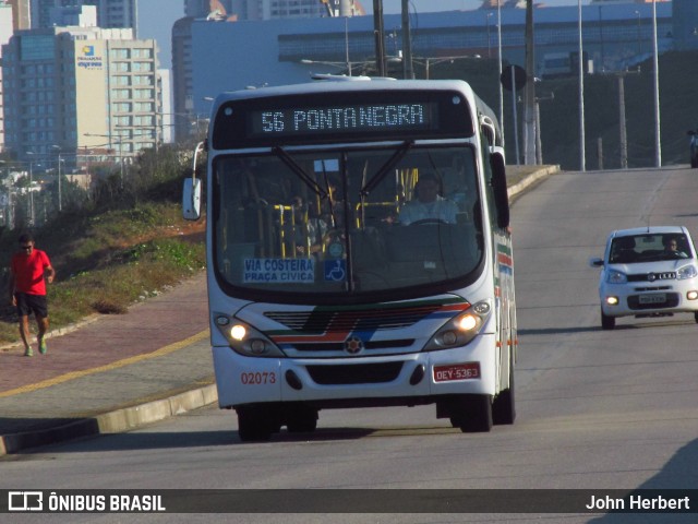 Auto Ônibus Santa Maria Transporte e Turismo 02073 na cidade de Natal, Rio Grande do Norte, Brasil, por John Herbert. Número da foto: #12331382.
