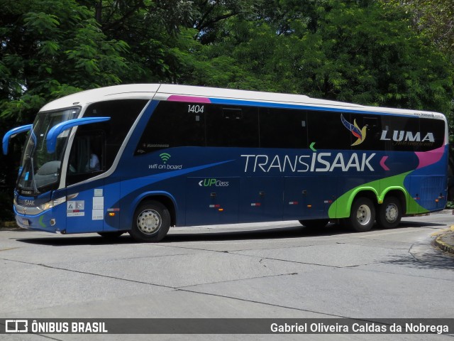 Trans Isaak Turismo 1404 na cidade de São Paulo, São Paulo, Brasil, por Gabriel Oliveira Caldas da Nobrega. Número da foto: #12334122.
