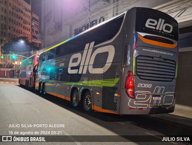 Ello 2068 na cidade de Porto Alegre, Rio Grande do Sul, Brasil, por JULIO SILVA. Número da foto: #12332857.
