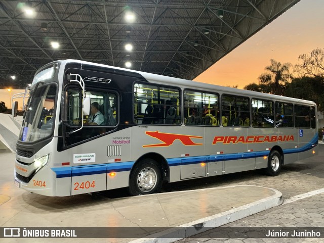 Viação Piracicabana 2404 na cidade de Bauru, São Paulo, Brasil, por Júnior Juninho. Número da foto: #12333266.