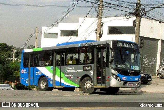 Viação Bela Sintra 2700 na cidade de Itapecerica da Serra, São Paulo, Brasil, por Ricardo Luiz. Número da foto: #12333896.