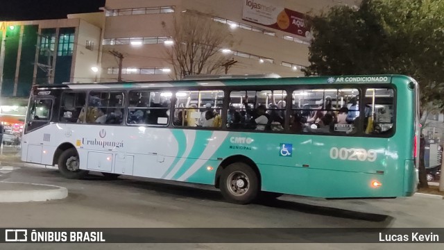 Auto Viação Urubupungá 00209 na cidade de Osasco, São Paulo, Brasil, por Lucas Kevin. Número da foto: #12334373.