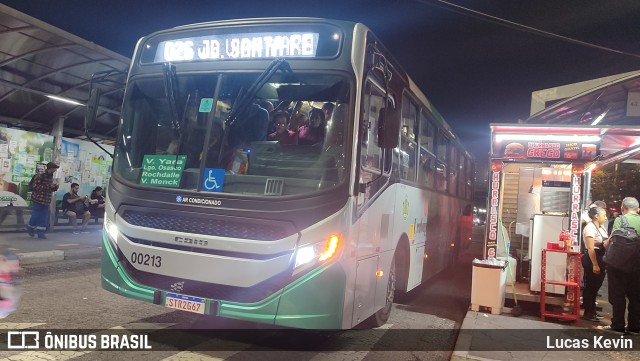 Auto Viação Urubupungá 00213 na cidade de Osasco, São Paulo, Brasil, por Lucas Kevin. Número da foto: #12334322.