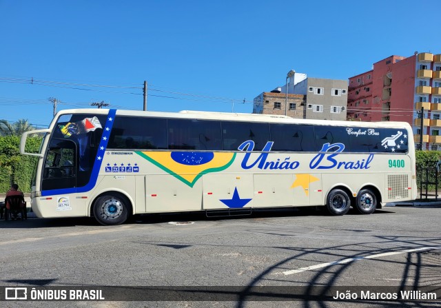União Brasil 9400 na cidade de Aparecida, São Paulo, Brasil, por João Marcos William. Número da foto: #12335132.
