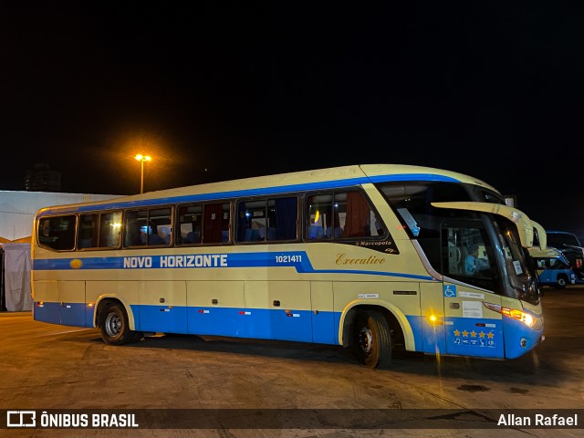 Viação Novo Horizonte 1021411 na cidade de Goiânia, Goiás, Brasil, por Allan Rafael. Número da foto: #12332645.