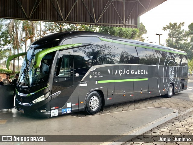 Viação Garcia 92110 na cidade de Bauru, São Paulo, Brasil, por Júnior Juninho. Número da foto: #12333327.