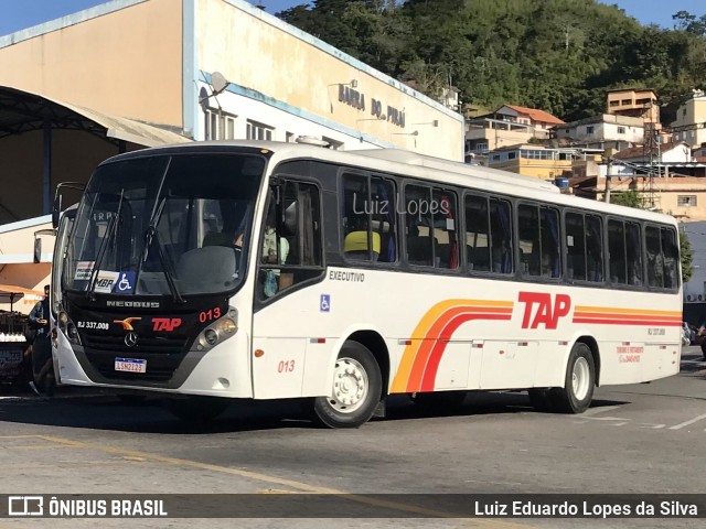 TAP Turismo e Fretamento 013 na cidade de Barra do Piraí, Rio de Janeiro, Brasil, por Luiz Eduardo Lopes da Silva. Número da foto: #12333492.