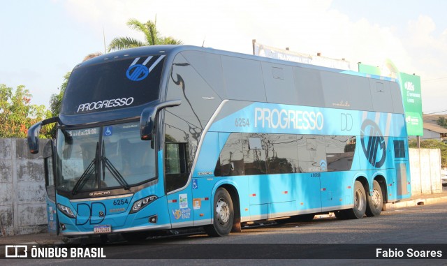Auto Viação Progresso 6254 na cidade de Imperatriz, Maranhão, Brasil, por Fabio Soares. Número da foto: #12333992.
