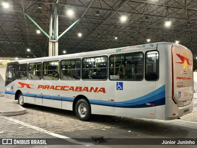 Viação Piracicabana 2404 na cidade de Bauru, São Paulo, Brasil, por Júnior Juninho. Número da foto: #12333263.