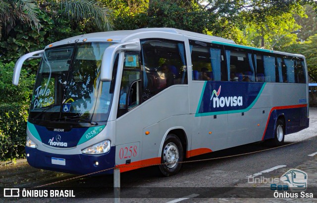 Novisa Transportes Rodoviários e Serviços 0258 na cidade de Salvador, Bahia, Brasil, por Ônibus Ssa. Número da foto: #12333488.
