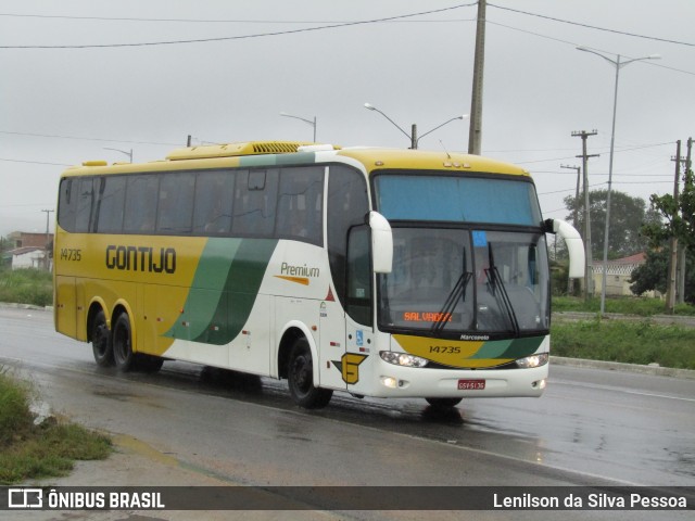 Empresa Gontijo de Transportes 14735 na cidade de Caruaru, Pernambuco, Brasil, por Lenilson da Silva Pessoa. Número da foto: #12334859.