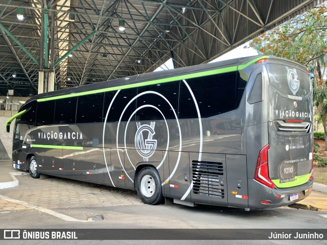 Viação Garcia 92110 na cidade de Bauru, São Paulo, Brasil, por Júnior Juninho. Número da foto: #12333323.