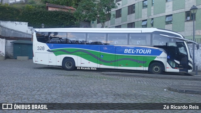Bel-Tour Transportes e Turismo RJ 508.059 na cidade de Petrópolis, Rio de Janeiro, Brasil, por Zé Ricardo Reis. Número da foto: #12333475.