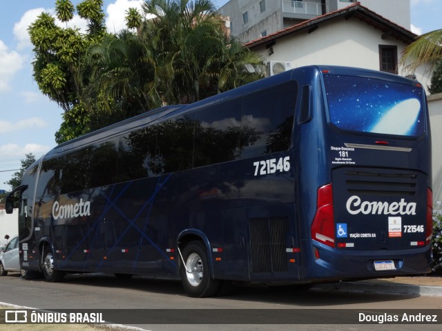 Viação Cometa 721546 na cidade de Trindade, Goiás, Brasil, por Douglas Andrez. Número da foto: #12335081.