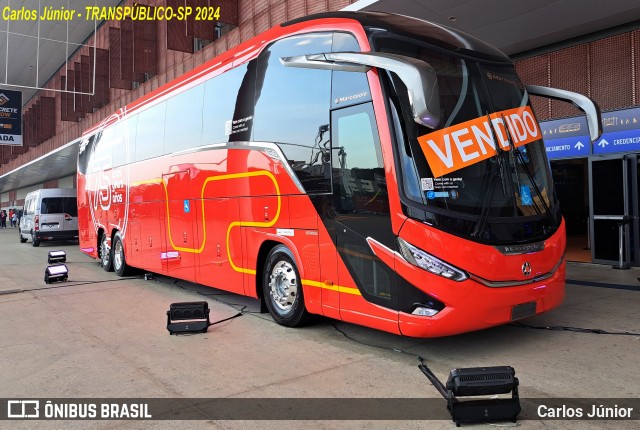 Marcopolo G8 1350 na cidade de São Paulo, São Paulo, Brasil, por Carlos Júnior. Número da foto: #12333052.