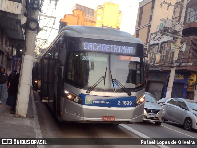 Sambaíba Transportes Urbanos 2 1639 na cidade de São Paulo, São Paulo, Brasil, por Rafael Lopes de Oliveira. Número da foto: #12333546.