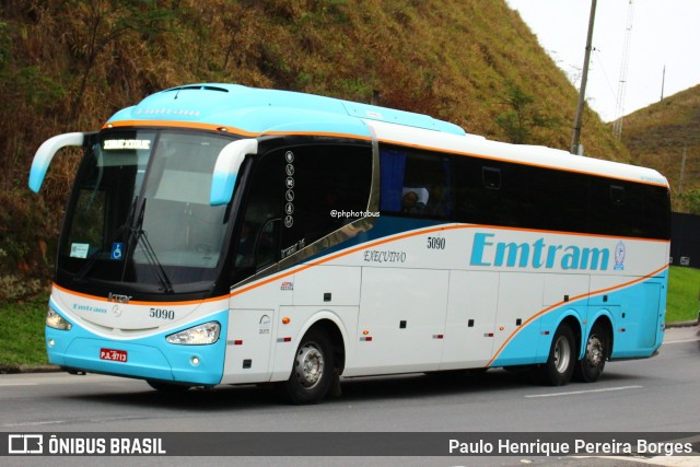 Emtram 5090 na cidade de Piraí, Rio de Janeiro, Brasil, por Paulo Henrique Pereira Borges. Número da foto: #12334518.