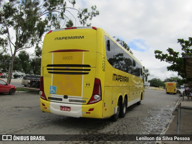 Viação Itapemirim 60023 na cidade de Caruaru, Pernambuco, Brasil, por Lenilson da Silva Pessoa. Número da foto: #12334878.