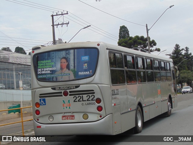 Empresa de Ônibus Campo Largo 22L22 na cidade de Campo Largo, Paraná, Brasil, por GDC __39AM. Número da foto: #12334228.