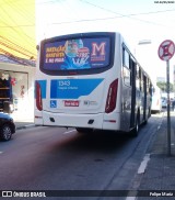 VUG - Viação Urbana Guarulhos 1343 na cidade de Guarulhos, São Paulo, Brasil, por Felipe Mariz. Número da foto: #:id.