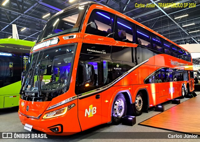 Busscar Ônibus LANÇAMENTO 2024 - BUSSCAR PANORAMICO DD NB1 na cidade de São Paulo, São Paulo, Brasil, por Carlos Júnior. Número da foto: #12335234.