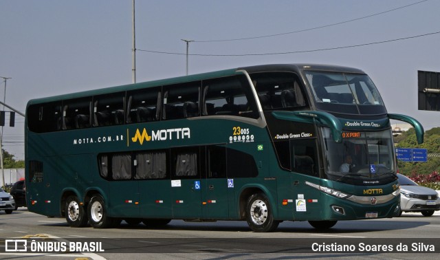Viação Motta 23005 na cidade de São Paulo, São Paulo, Brasil, por Cristiano Soares da Silva. Número da foto: #12336682.