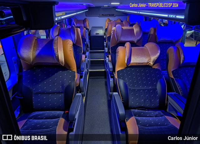 Busscar Ônibus LANÇAMENTO 2024 - BUSSCAR PANORAMICO DD NB1 na cidade de São Paulo, São Paulo, Brasil, por Carlos Júnior. Número da foto: #12335213.