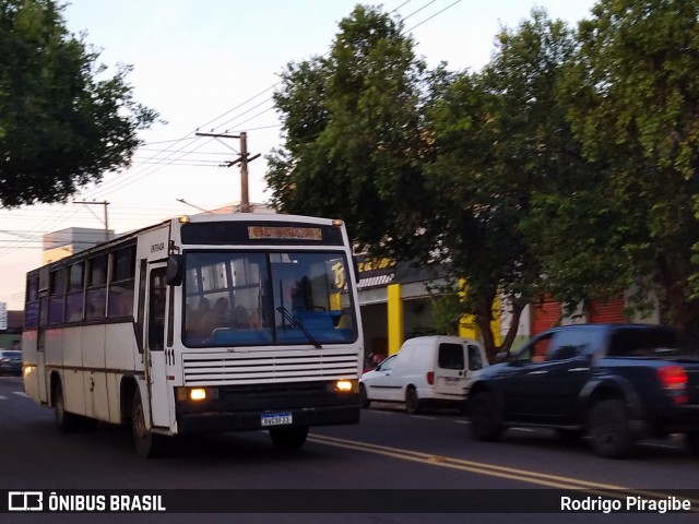 Ônibus Particulares 111 na cidade de Presidente Prudente, São Paulo, Brasil, por Rodrigo Piragibe. Número da foto: #12336189.