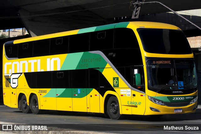 Empresa Gontijo de Transportes 23000 na cidade de Belo Horizonte, Minas Gerais, Brasil, por Matheus Souza. Número da foto: #12335986.