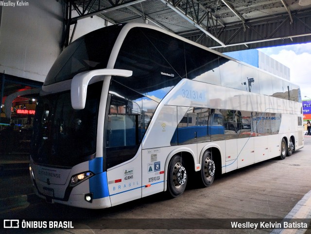 Auto Viação Catarinense 321314 na cidade de Sorocaba, São Paulo, Brasil, por Weslley Kelvin Batista. Número da foto: #12335815.