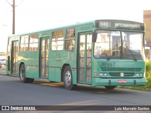 Auto Viação Água Verde JB997 na cidade de Curitiba, Paraná, Brasil, por Luis Marcelo Santos. Número da foto: #12335320.