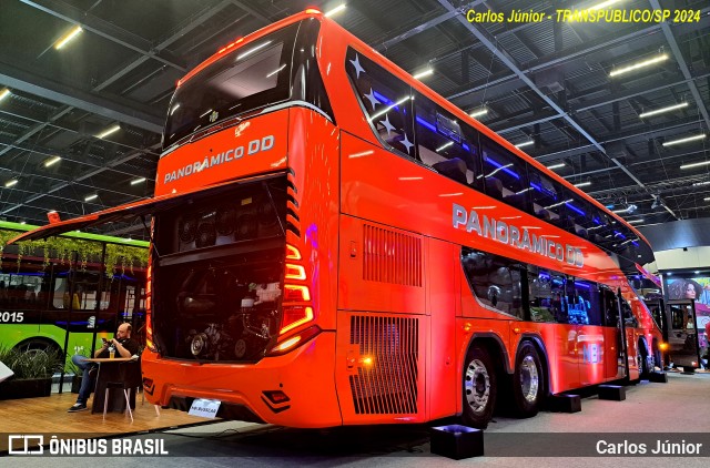 Busscar Ônibus LANÇAMENTO 2024 - BUSSCAR PANORAMICO DD NB1 na cidade de São Paulo, São Paulo, Brasil, por Carlos Júnior. Número da foto: #12335226.