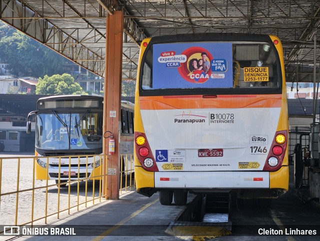 Transportes Paranapuan B10078 na cidade de Rio de Janeiro, Rio de Janeiro, Brasil, por Cleiton Linhares. Número da foto: #12335562.
