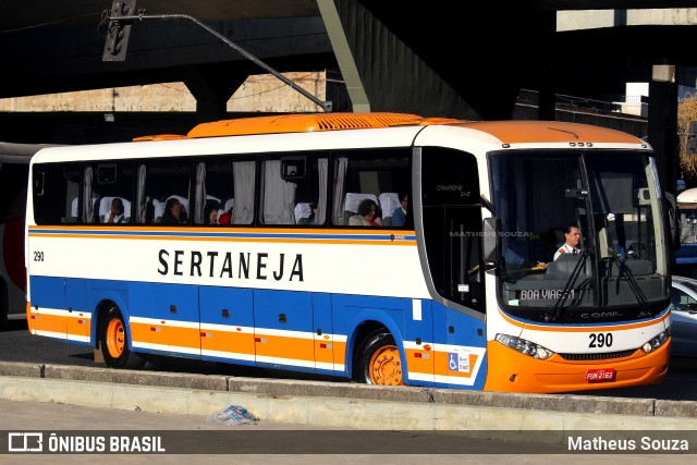 Viação Sertaneja 290 na cidade de Belo Horizonte, Minas Gerais, Brasil, por Matheus Souza. Número da foto: #12335221.