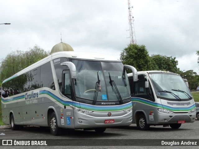 Auto Omnibus Circullare 8703 na cidade de Trindade, Goiás, Brasil, por Douglas Andrez. Número da foto: #12336029.