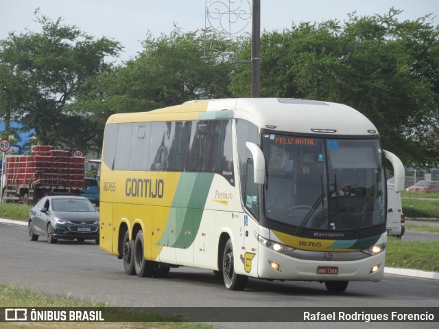 Empresa Gontijo de Transportes 18765 na cidade de Aracaju, Sergipe, Brasil, por Rafael Rodrigues Forencio. Número da foto: #12338259.