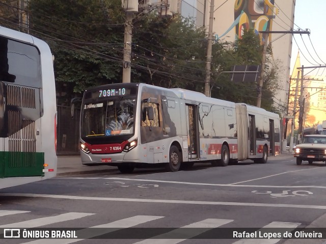 Viação Gatusa Transportes Urbanos 7 6364 na cidade de São Paulo, São Paulo, Brasil, por Rafael Lopes de Oliveira. Número da foto: #12338342.