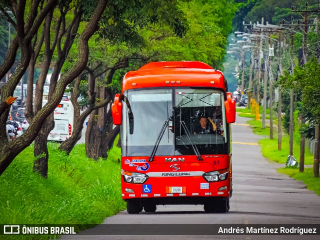 TRACOPA - Transportes Costarricenses Panameños 67 na cidade de La Uruca, San José, San José, Costa Rica, por Andrés Martínez Rodríguez. Número da foto: #12338924.